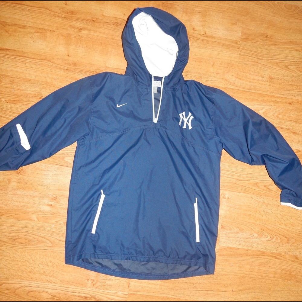 New York Yankees windbreaker jacket sz L NIKE